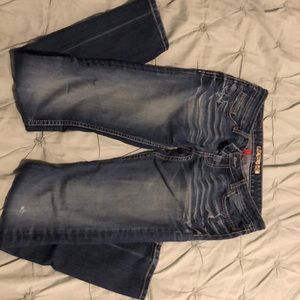Women’s buckle jeans